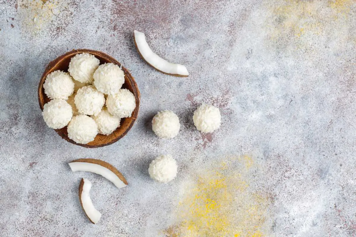 Salted caramel protein balls